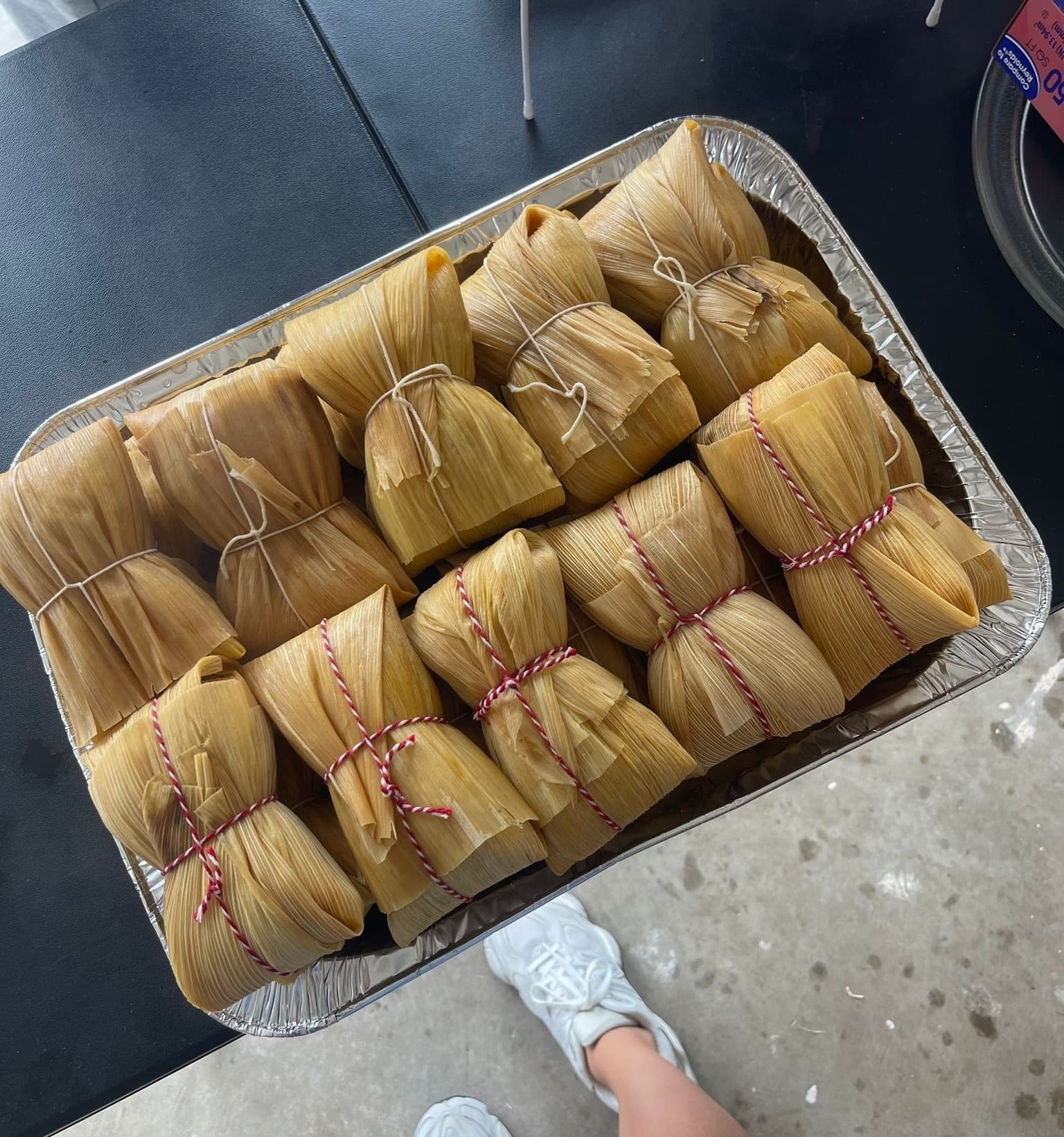 Premium Cuban tamales served fresh on a warm plate